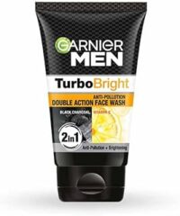 GARNIER MEN TURBO BRIGHT FACE WASH 50g