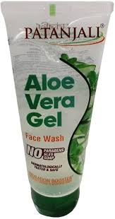 PATANJALI  ALOEVERA GEL FACE WASH 60 ML