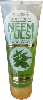 PATANJALI  SAUNDARYA NEEM TULSI FACE WASH 60g