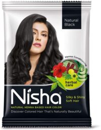 NISHA BLACK NATURAL COLOR FOR HAIR